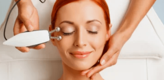 Skin rejuvenation by using the device